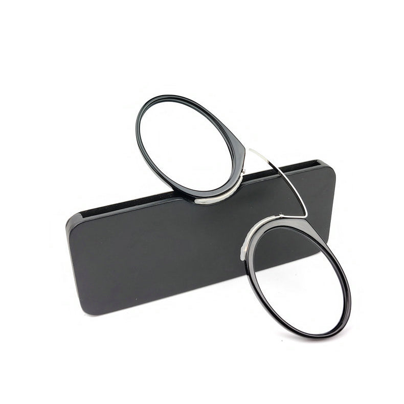 Mini Nose Clip Reading Glasses – Ultra-Lightweight & Legless Design