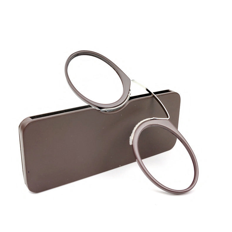 Mini Nose Clip Reading Glasses – Ultra-Lightweight & Legless Design