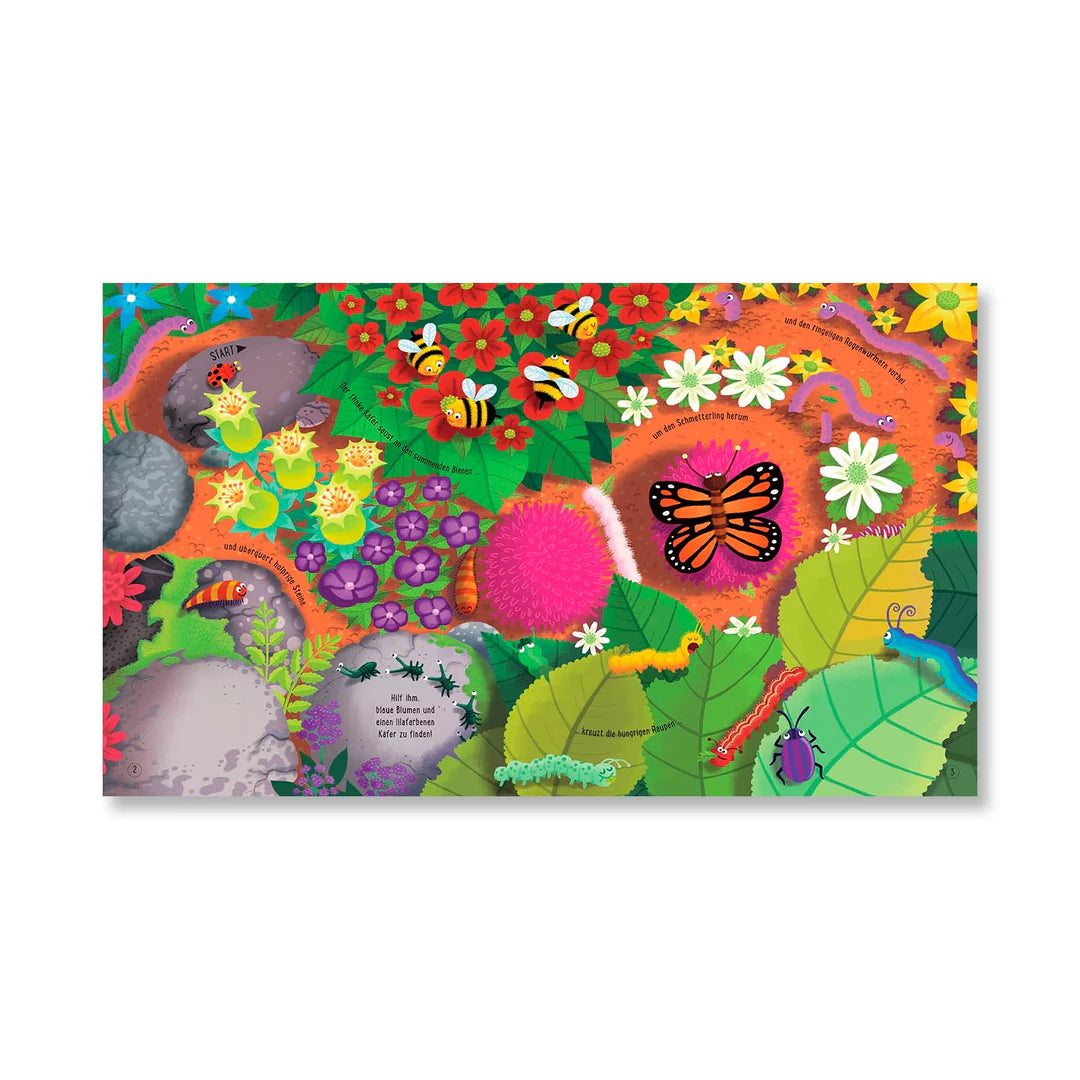 Where’s the Ladybug Going? – Wind-Up Ladybug Interactive Children’s Book