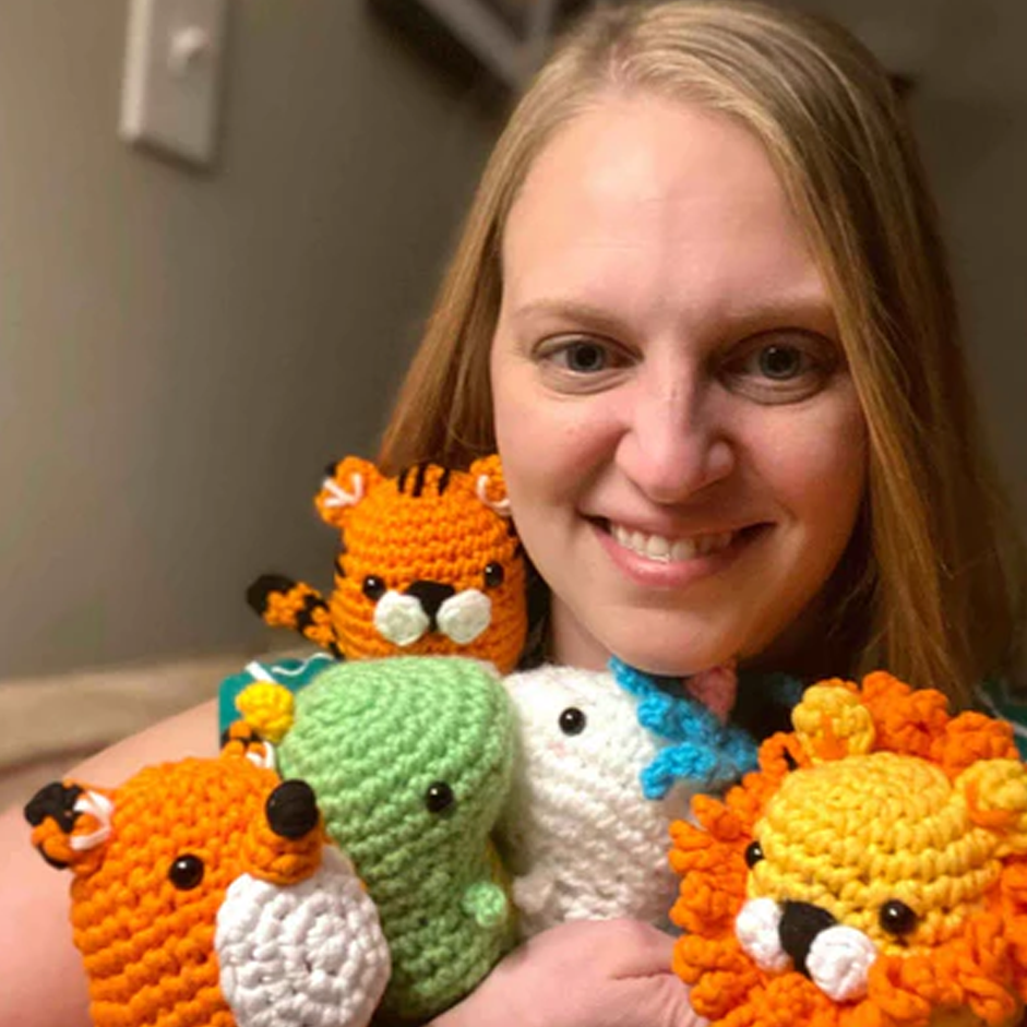 Rainbow Crochet Kit – DIY Handmade Toy Tools