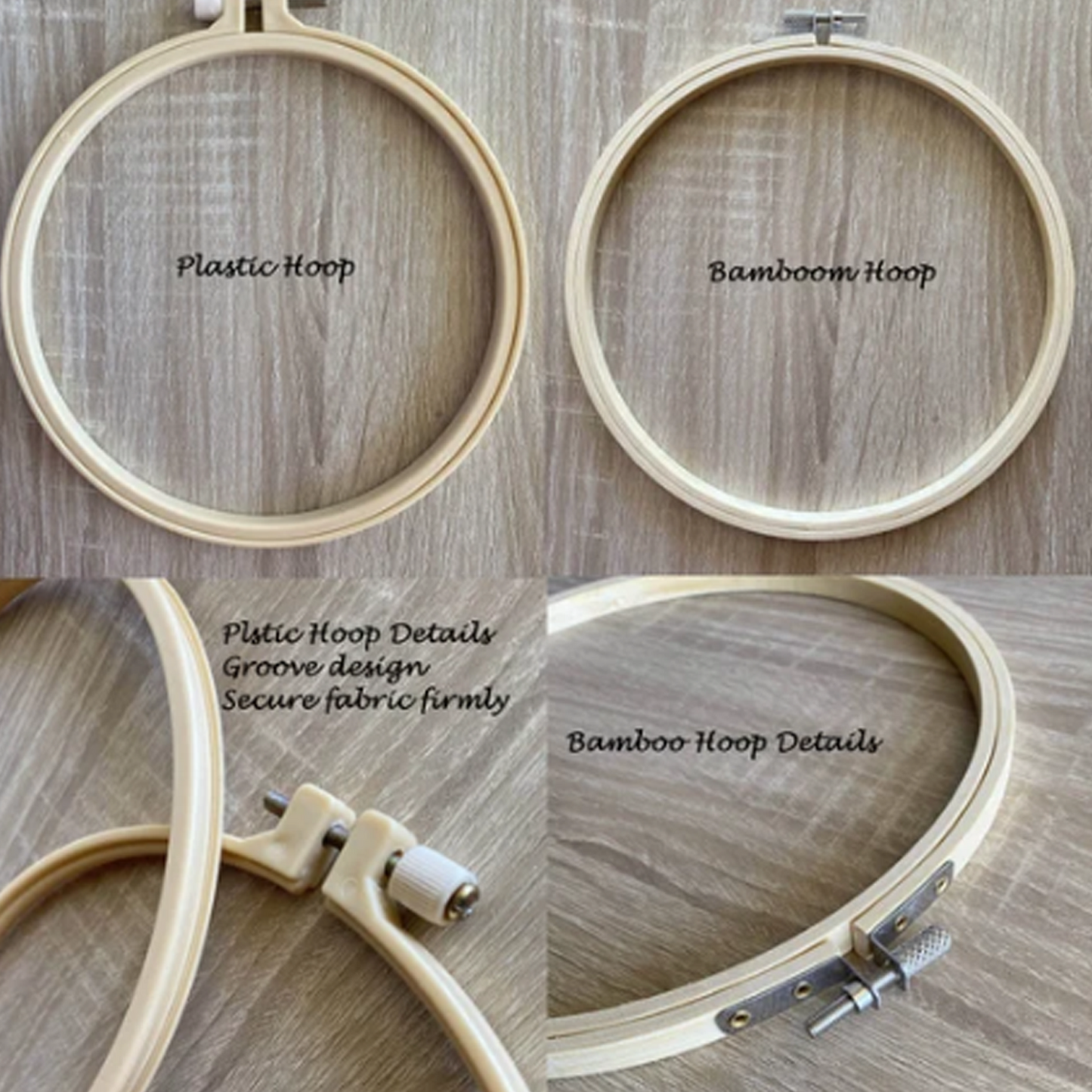 Beginner Embroidery Kit (Set of 3) – DIY Hand Embroidery & Cross Stitch Craft