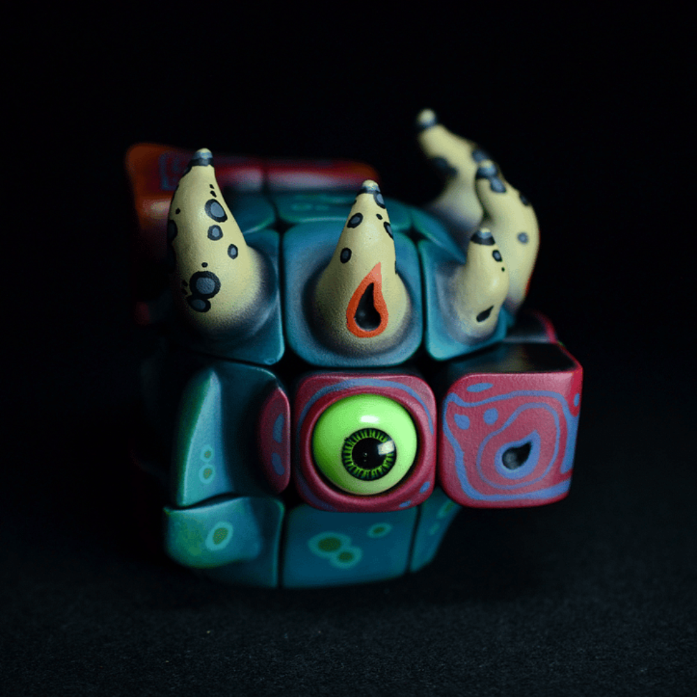 Art Monster Sculpture Rubik's Cube Toy – A Puzzle That’s Also Art