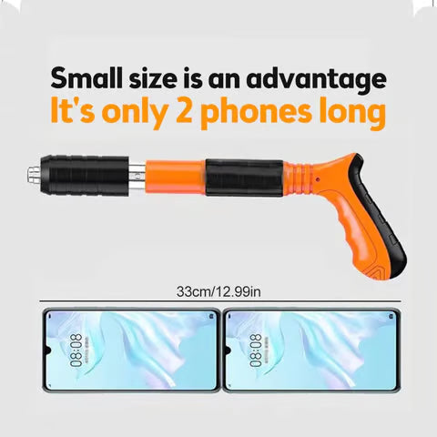 Pneumatic Nail Gun with Dual Soundproofing – Ideal for Woodworking & Decoration