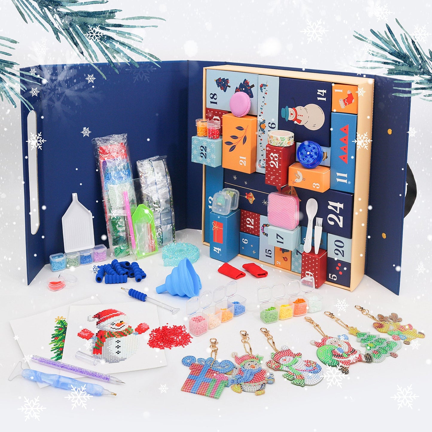 2024 Diamond Painting Advent Calendar – Sparkling Christmas Countdown