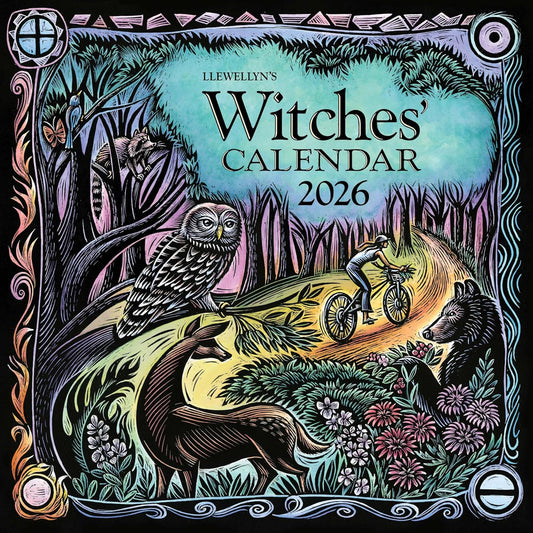 2026 Witches’ Calendar – Inspiring Pagan & Wiccan Guide with Artwork and Rituals