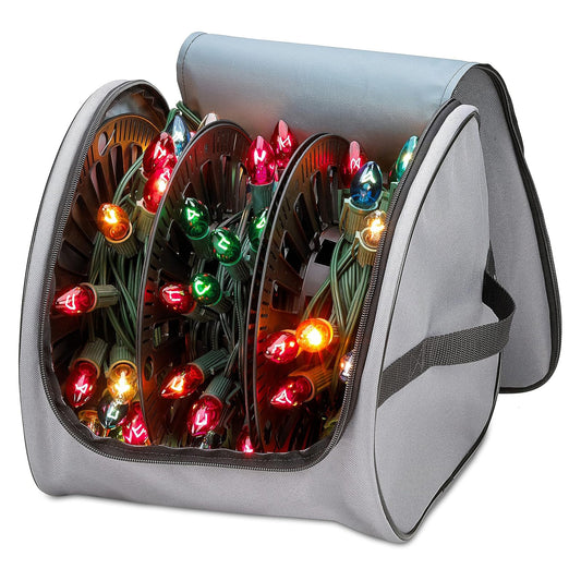 Premium Christmas Light Storage Bag – 600D High-Strength Tear-Resistant Fabric
