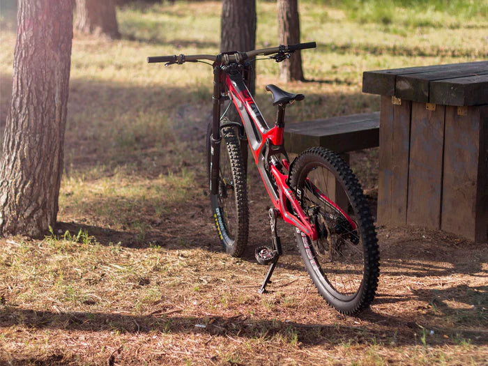 Portable Bike Stand – Black Lightweight & Adjustable Design