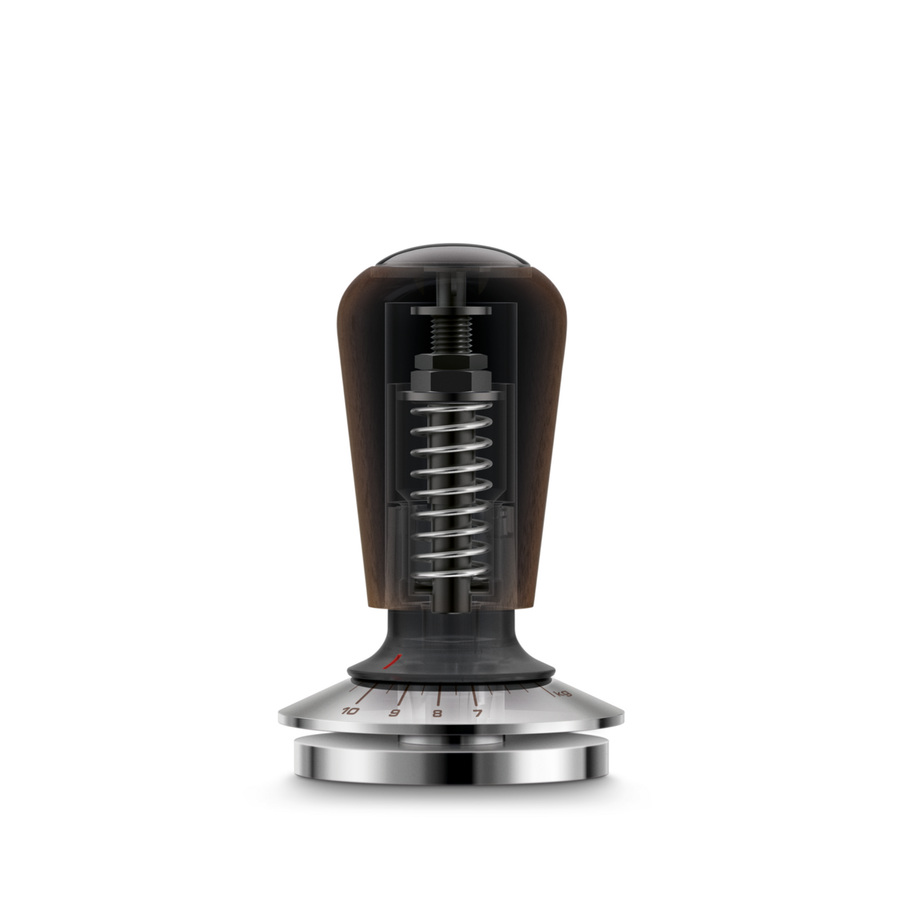 Espresso Coffee Tamper – Professional Spring-Loaded Leveling Tamper
