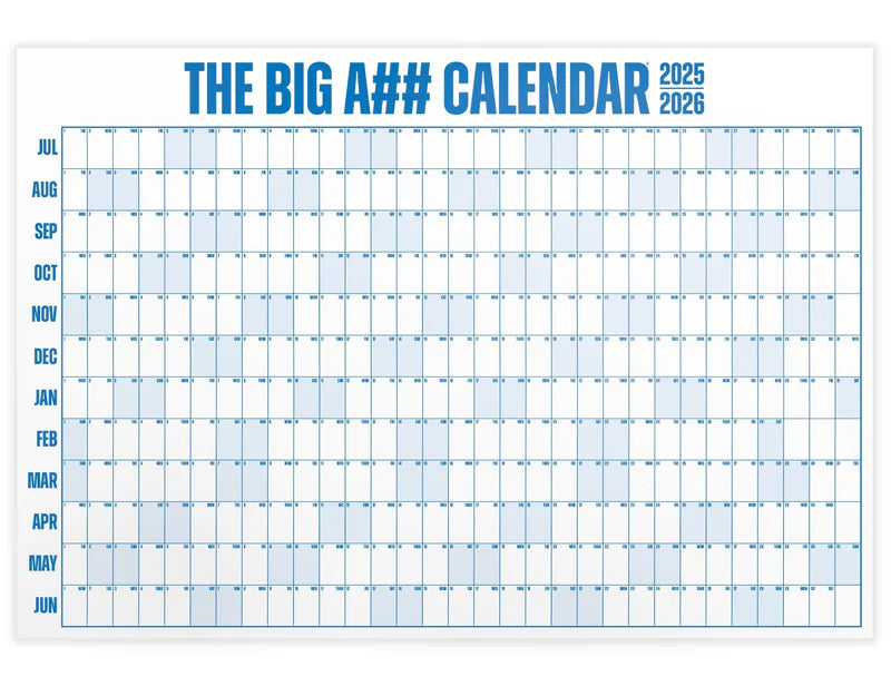 Dry-Erase Large Wall Calendar – Your Essential Big Planner | Stay Organized and Achieve Your Goals