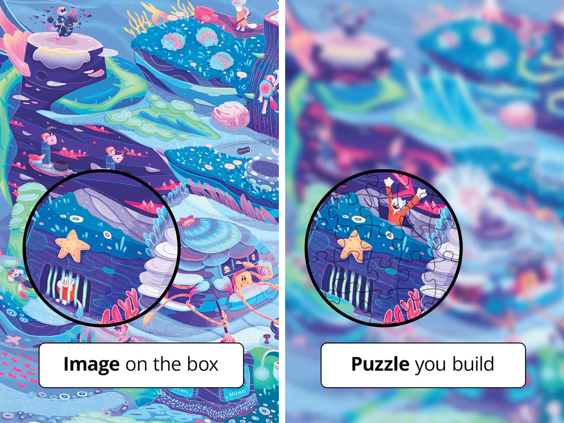 1000-Piece Puzzle - The Town's Final Secret