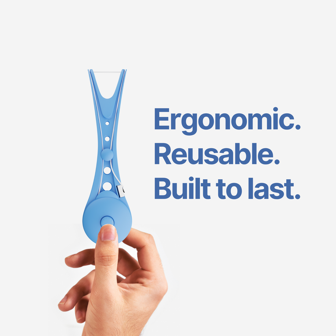 Reusable Dental Flosser – Swedish Design, Gentle & Sustainable Oral Care Tool