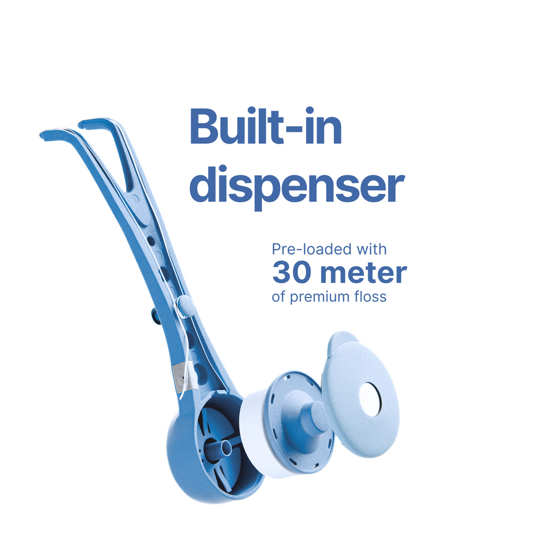 Reusable Dental Flosser – Swedish Design, Gentle & Sustainable Oral Care Tool