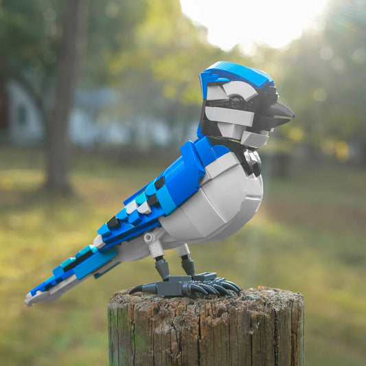 Colorful Songbird Model – A Charming Representation of Nature's Beauty