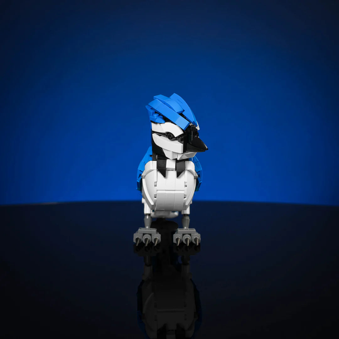 Colorful Songbird Model – A Charming Representation of Nature's Beauty