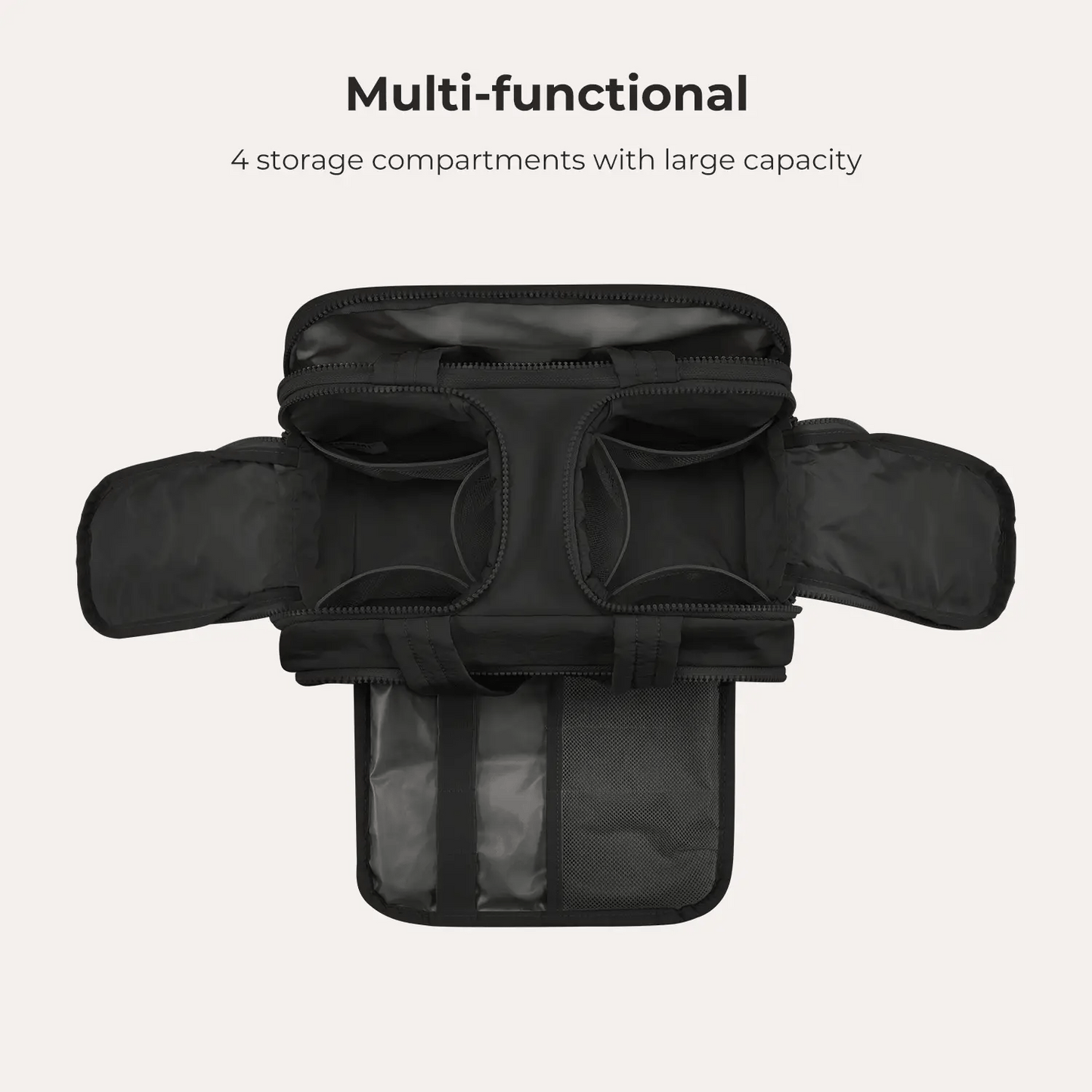 Multi-Functional Toiletry Bag – 4-in-1 Travel & Home Organizer