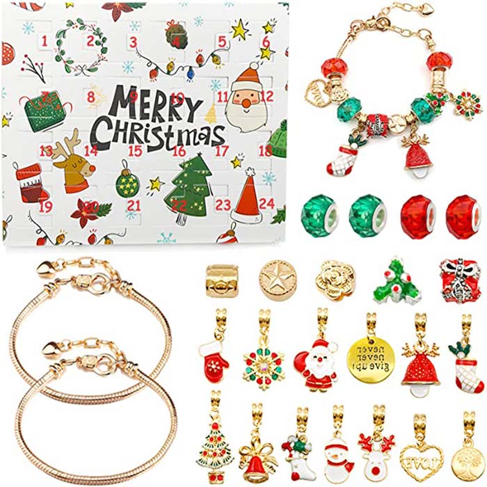 Advent Calendar Bracelet Set – Create Your Own Holiday Jewelry