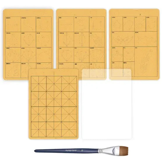 Face Painting One-Stroke Line Practice Board – Tracing Training Sheet | Perfect for Beginners & Makeup Artists