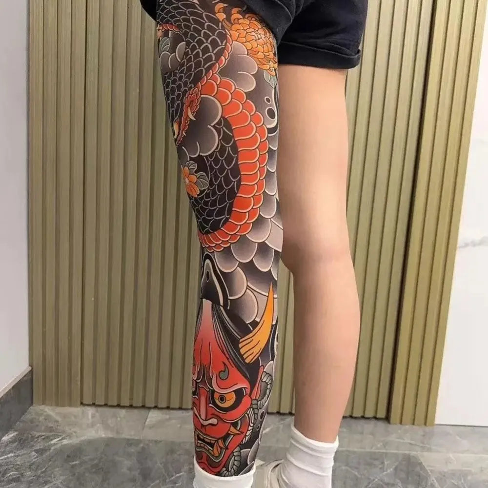 Tattoo Stockings – Realistic Ink Style Without the Commitment!