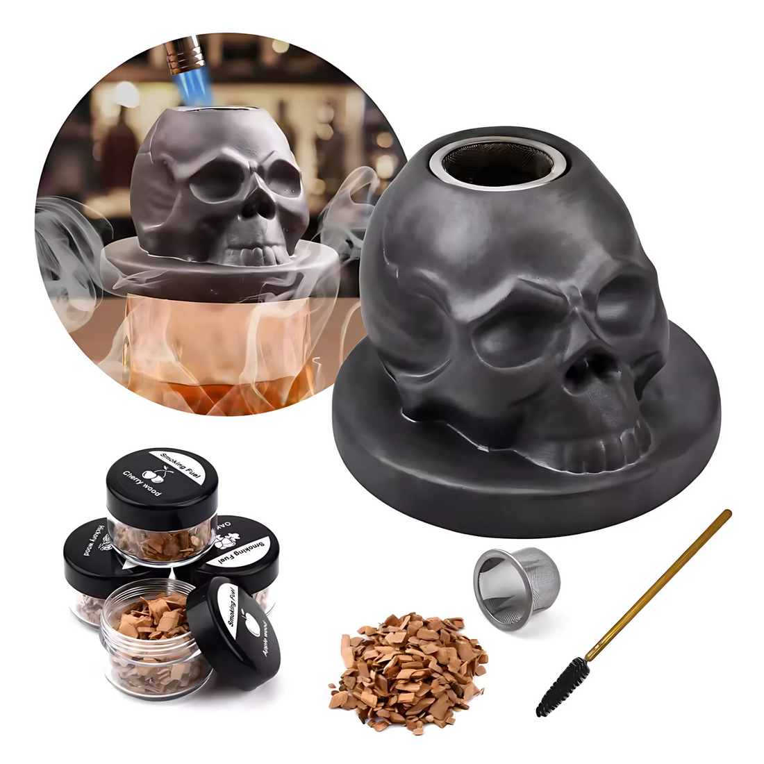 Cocktail Smoker Kit – Elevate Your Drinks with Aromatic Smoke Infusion