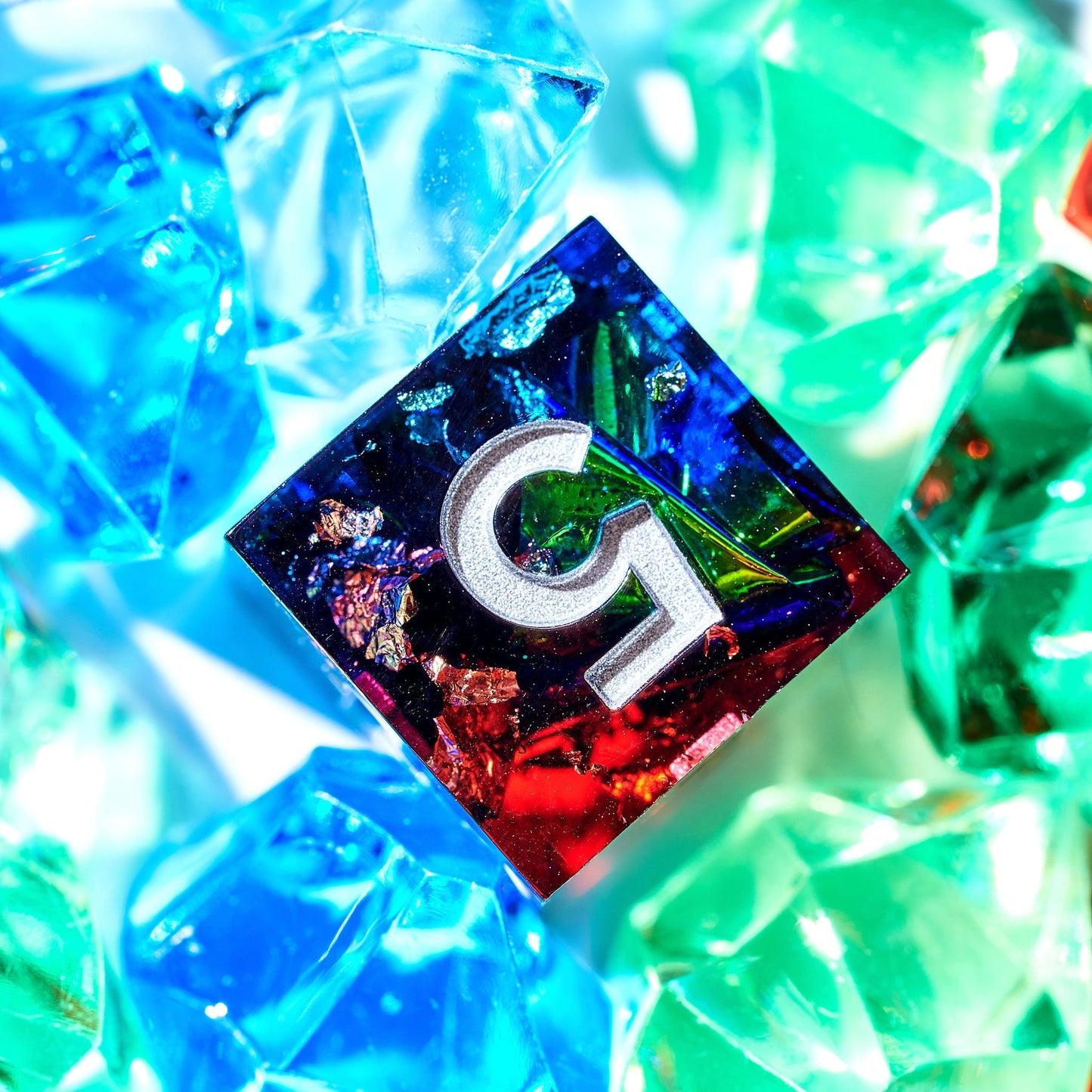 7-Piece Polyhedral Dice Set – Sharp Edge Resin RPG Dice for DnD & Tabletop Games