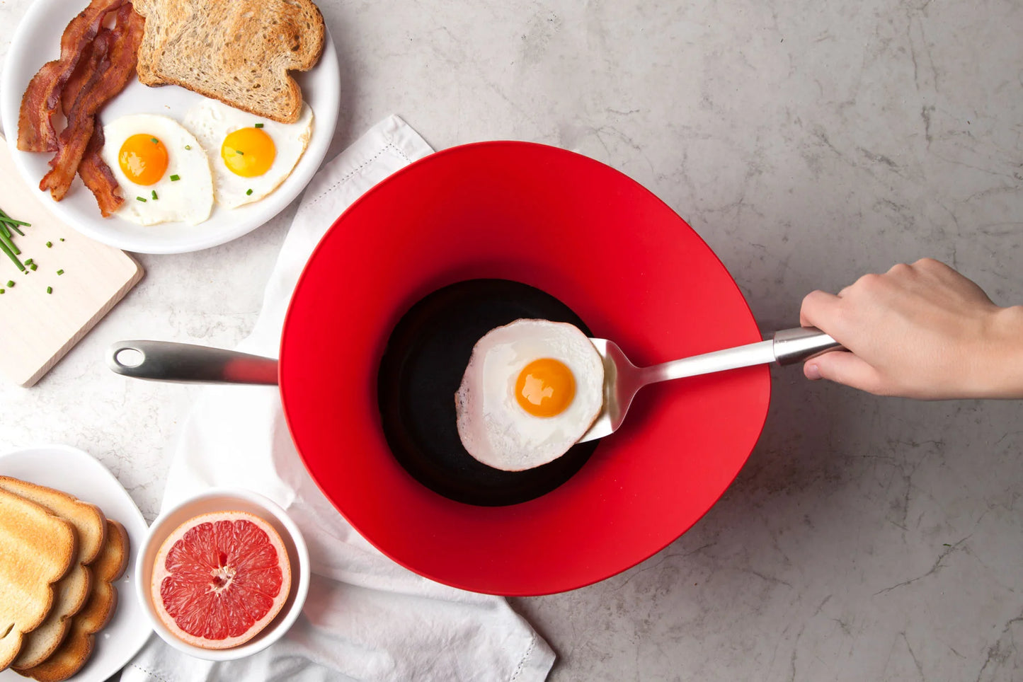 8-Inch Non-Slip Fry Pan Splash Guard – Protect Your Kitchen While Cooking