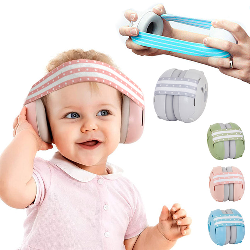 Baby Noise Cancelling Headphones – Comfortable Earmuffs for Delicate Baby Ears
