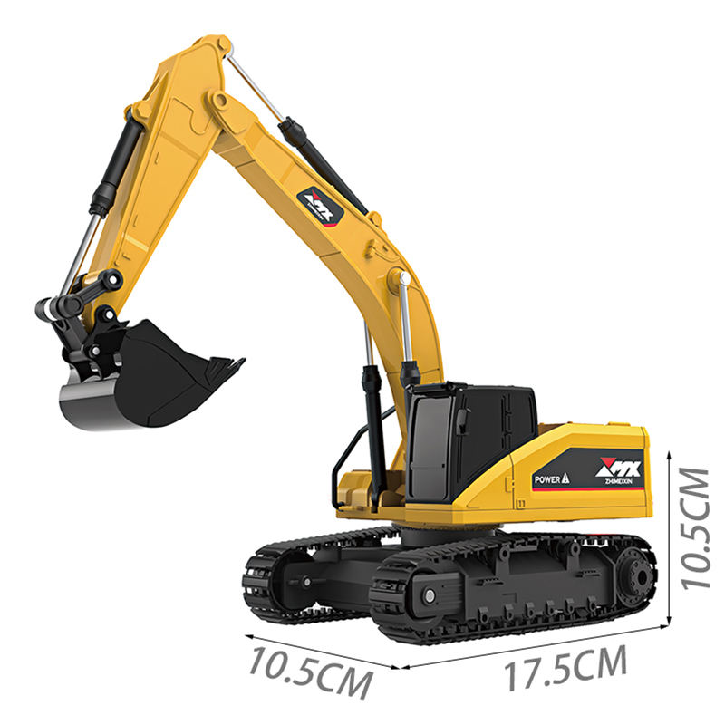 Mini Alloy Full-Scale RC Engineering Truck – 1/64 Mining Dump Truck Gift Set