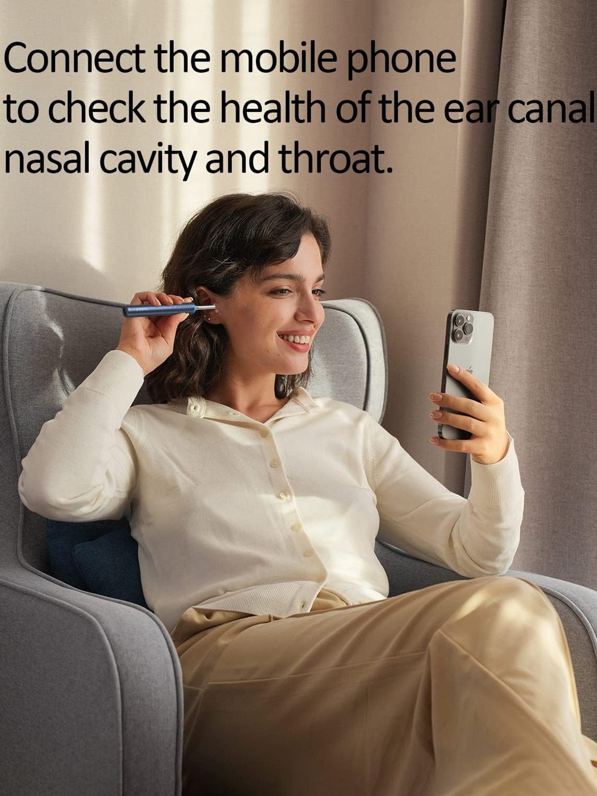 Smart Earwax Removal Kit M9S – 10MP Visual Cleaner with LED Lights & Magnetic Switch