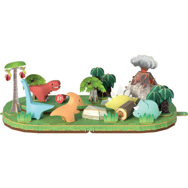 Dinosaur World Playset – Interactive Prehistoric Adventure Kit for Kids