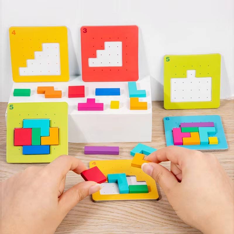 Shape Matching Puzzle – Educational Toy for Kids, Perfect Birthday Gift