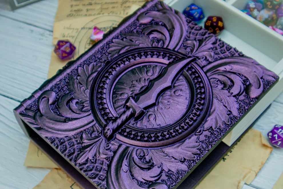 Dice Tray & Dice Tower Set – Organized Storage | Perfect for Tabletop Gaming