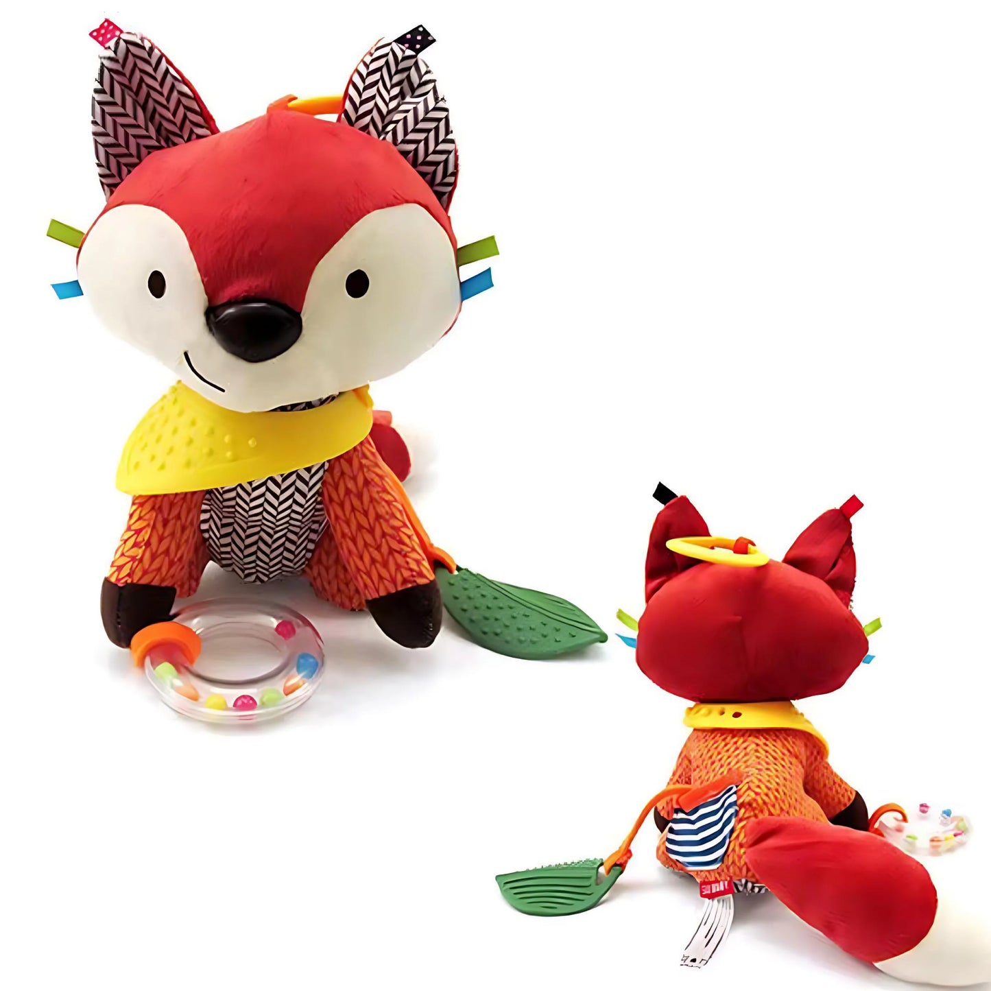 Multi-Sensory Animal Rattle – Colorful Toy for Early Development