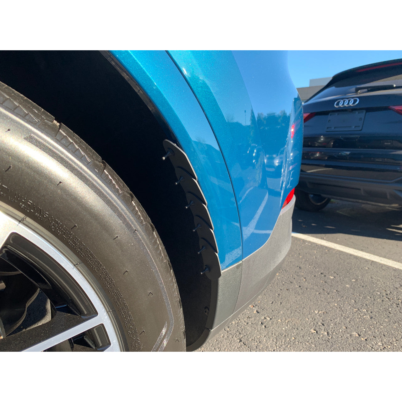 8-Inch A-Type Push-In Travel Stone Guard Kit – 4-Piece Fender Protection for Cars