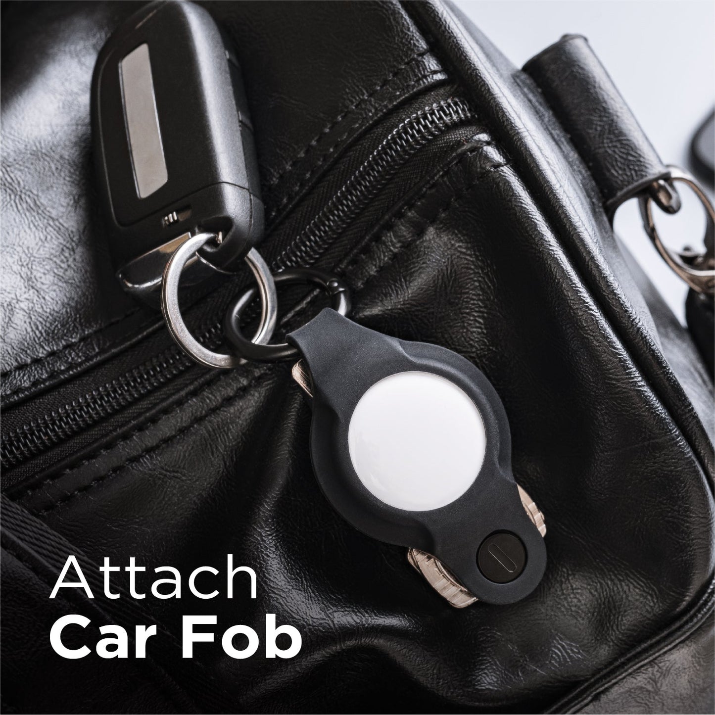 AirTag Key Organizer – Slim Key Holder with Carabiner Clip