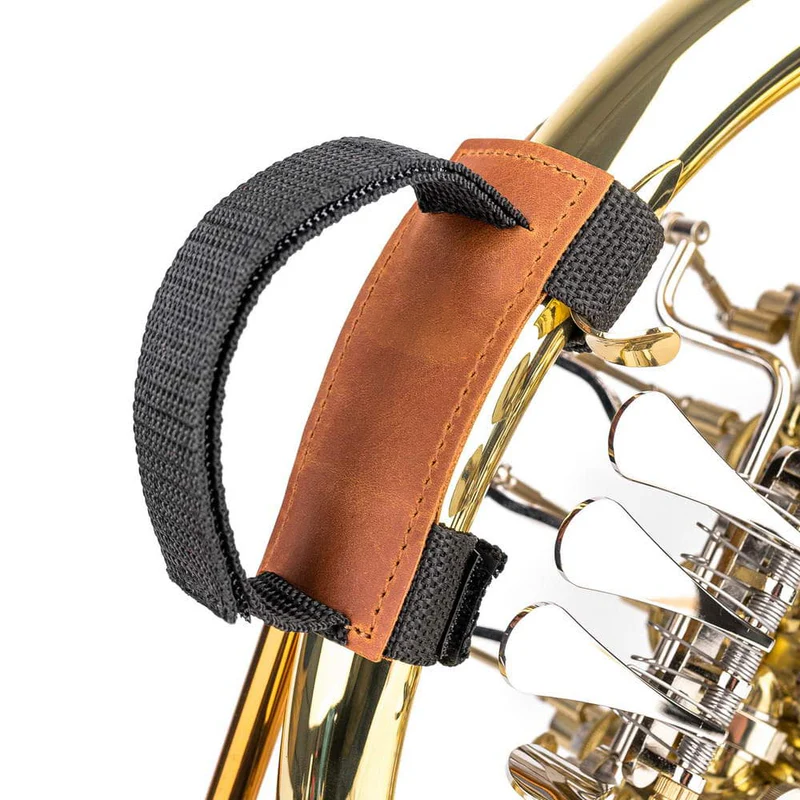 French Horn Leather Hand Guard – Comfortable Grip & Instrument Protection
