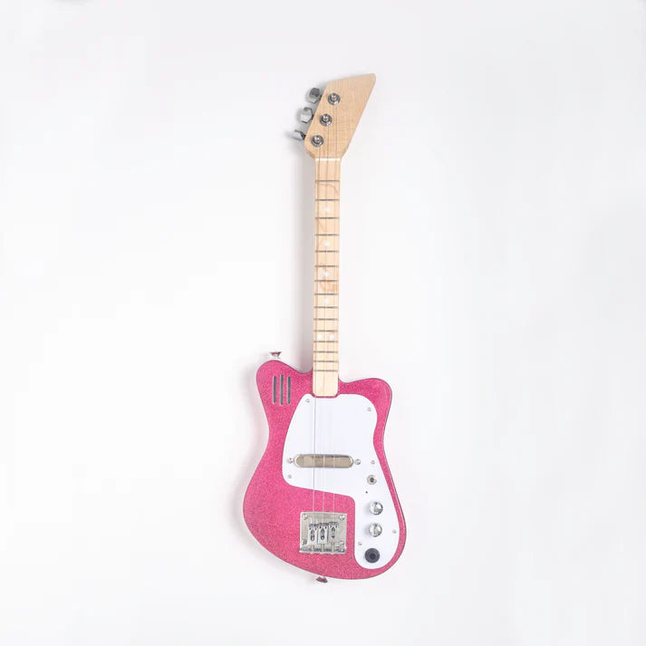 Mini 3-String Electric Guitar | Beginner Kids Guitar | Built-in Amp & Speaker