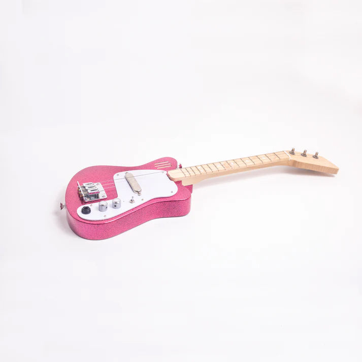 Mini 3-String Electric Guitar | Beginner Kids Guitar | Built-in Amp & Speaker