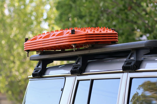 4×4 Collapsible Recovery Bracket Base – Suitable for Roof Racks, 316 Stainless Steel