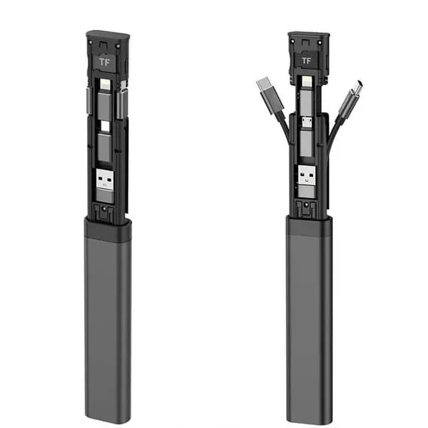 Universal Smart Card Storage Cable Organizer – Multi-Functional Data Cable Stick