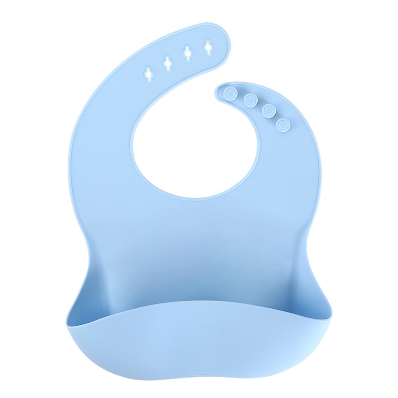 Silicone Baby Bib – Extra Deep Catcher for Mess-Free Feeding