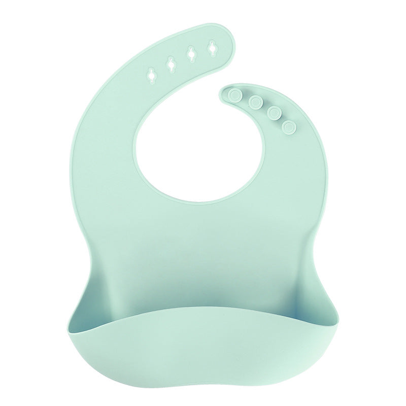 Silicone Baby Bib – Extra Deep Catcher for Mess-Free Feeding