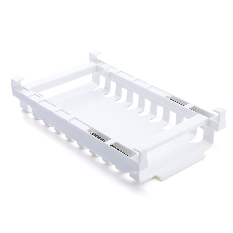 Refrigerator Hanging Storage Drawer – Sliding Track Tray for Food Organization & Fresh-Keeping