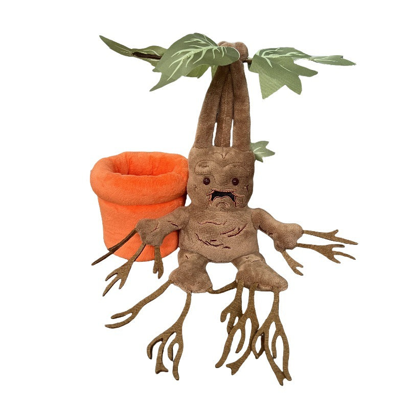 Electronic Plush Mandrake – Interactive Screaming Mandrake Toy