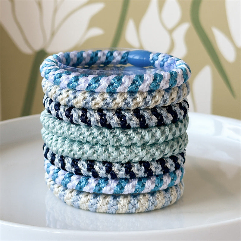 Advent Calendar 2025 – Christmas Countdown Box with 40 Elastic Hair Ties