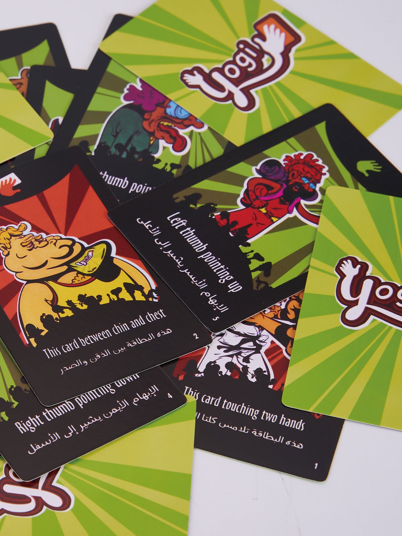 Arabic Observer Fun Card Game – 54 Cards | Party Interaction, Reaction & Observation Challenge