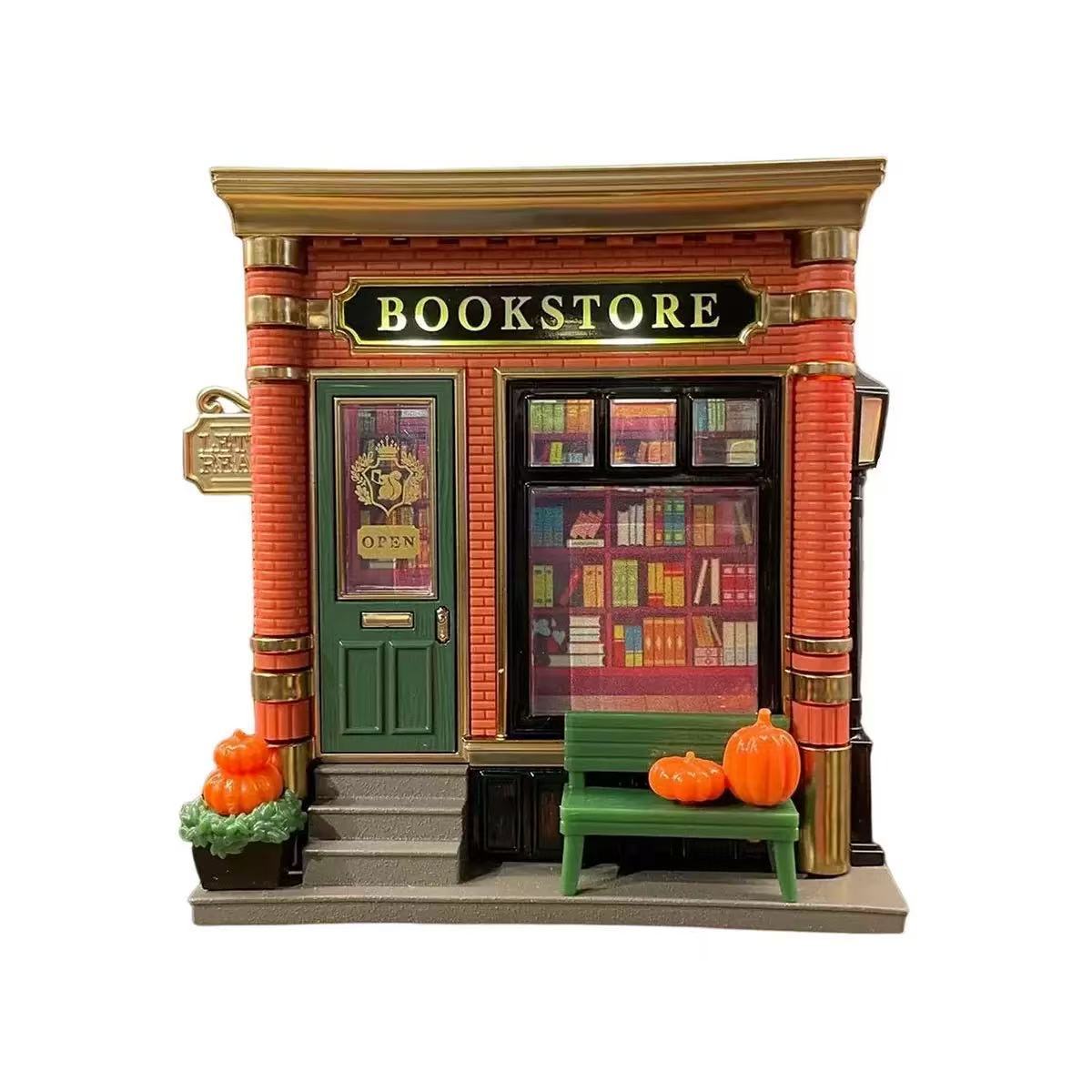 Autumn Bookstore Projector – Light & Fragrance in One