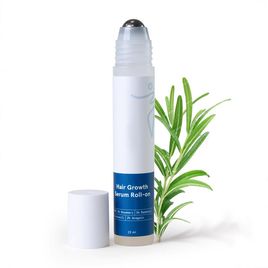 Rosemary Hair Growth Serum Roll On – DHT-Blocking Scalp Treatment with Redensyl & Anagain