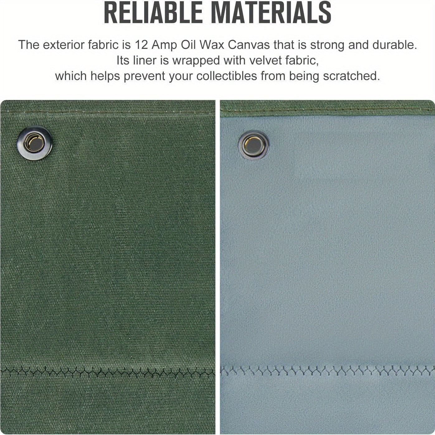 Mini Tactical EDC Pouch – Multi-Function Flashlight & Knife Storage Roll with 6 Slots