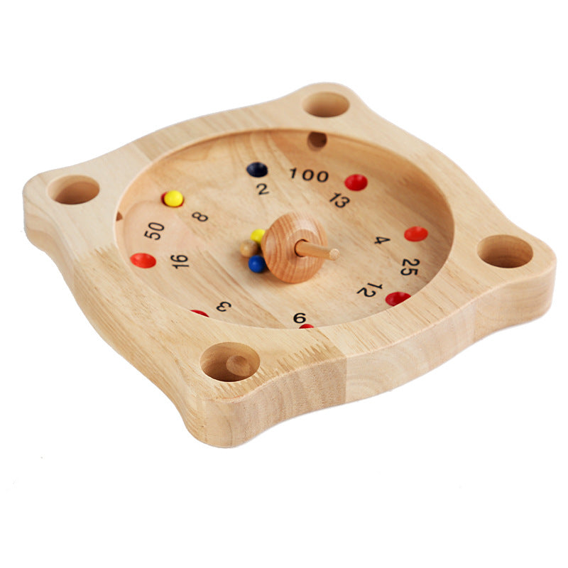 Tyrolean Roulette Game – Classic Wooden Family Game for Kids & Adults