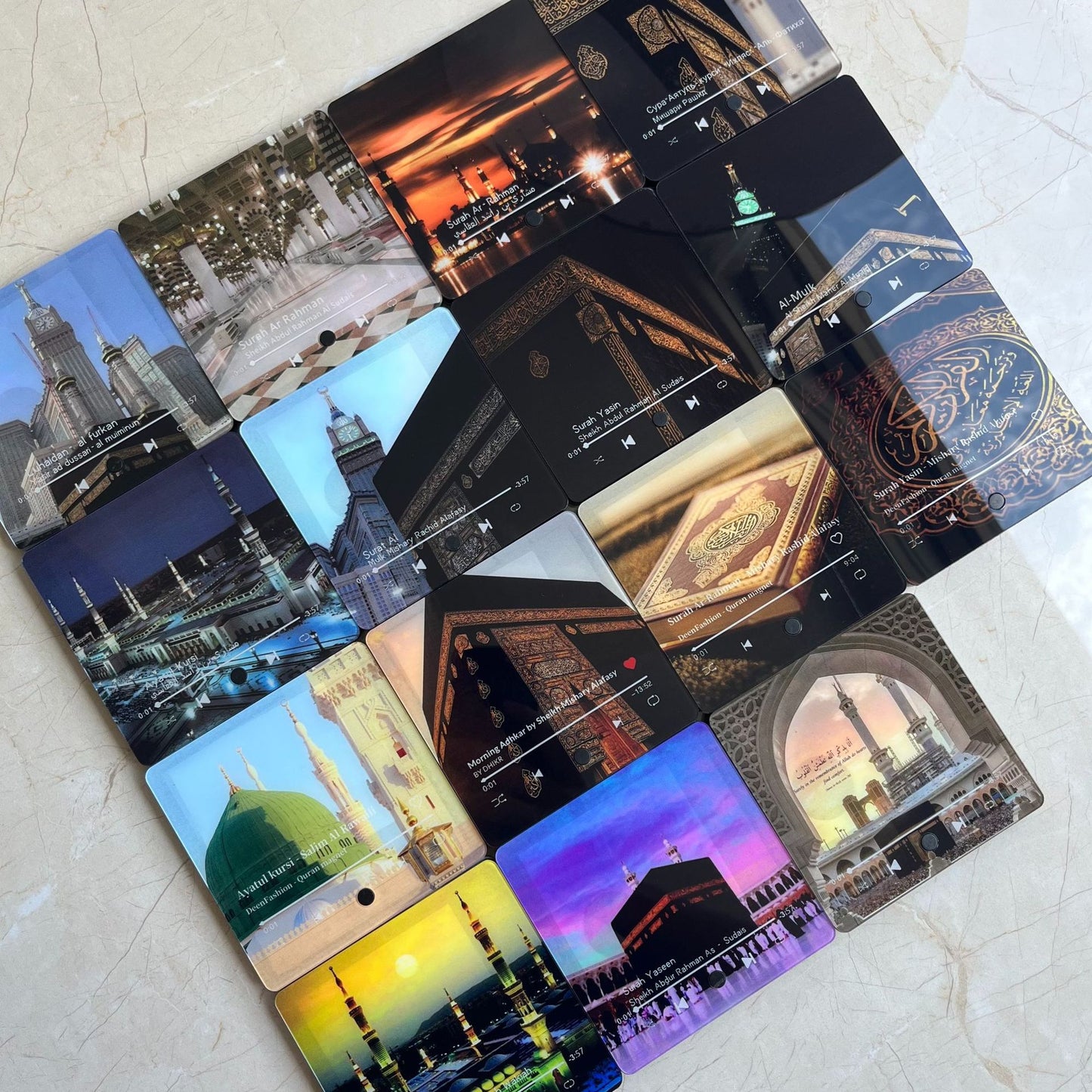 Quran Magnet – Magnetic Quran Player & Stylish Fridge Decoration | Portable & Gift-Ready